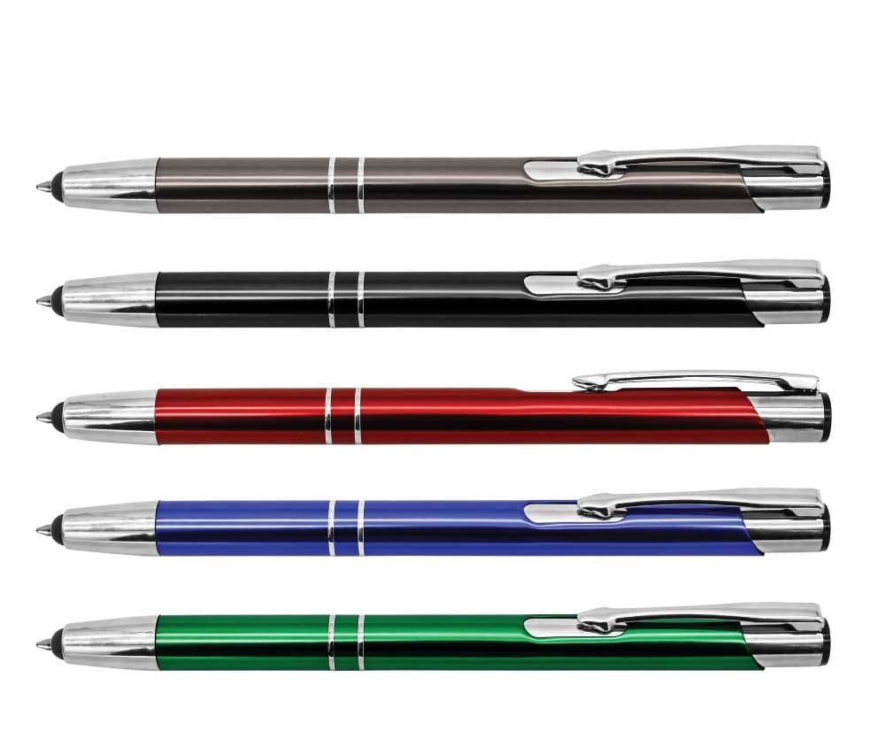 Aluminum Pens with Stylus
