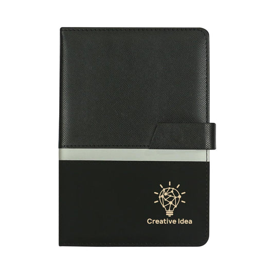 A5 Size PU Notebooks with Magnetic Flap