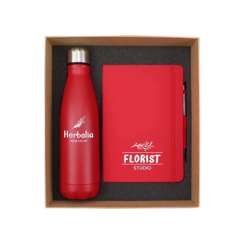 Gift Sets Travel Bottle, Notebook,Pen