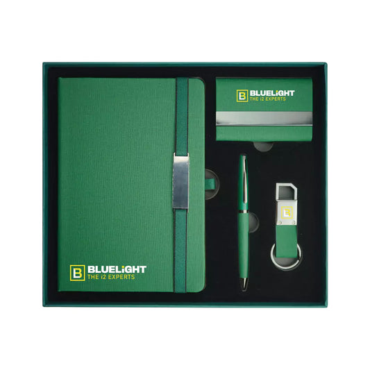 Office Gift Sets with Notebook, Pen, Card Holder, Keychain