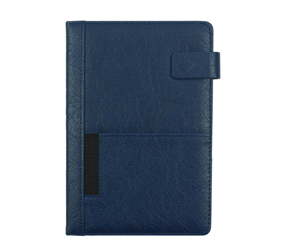 A5 PU Notebooks with Front Pocket & Magnetic Flap