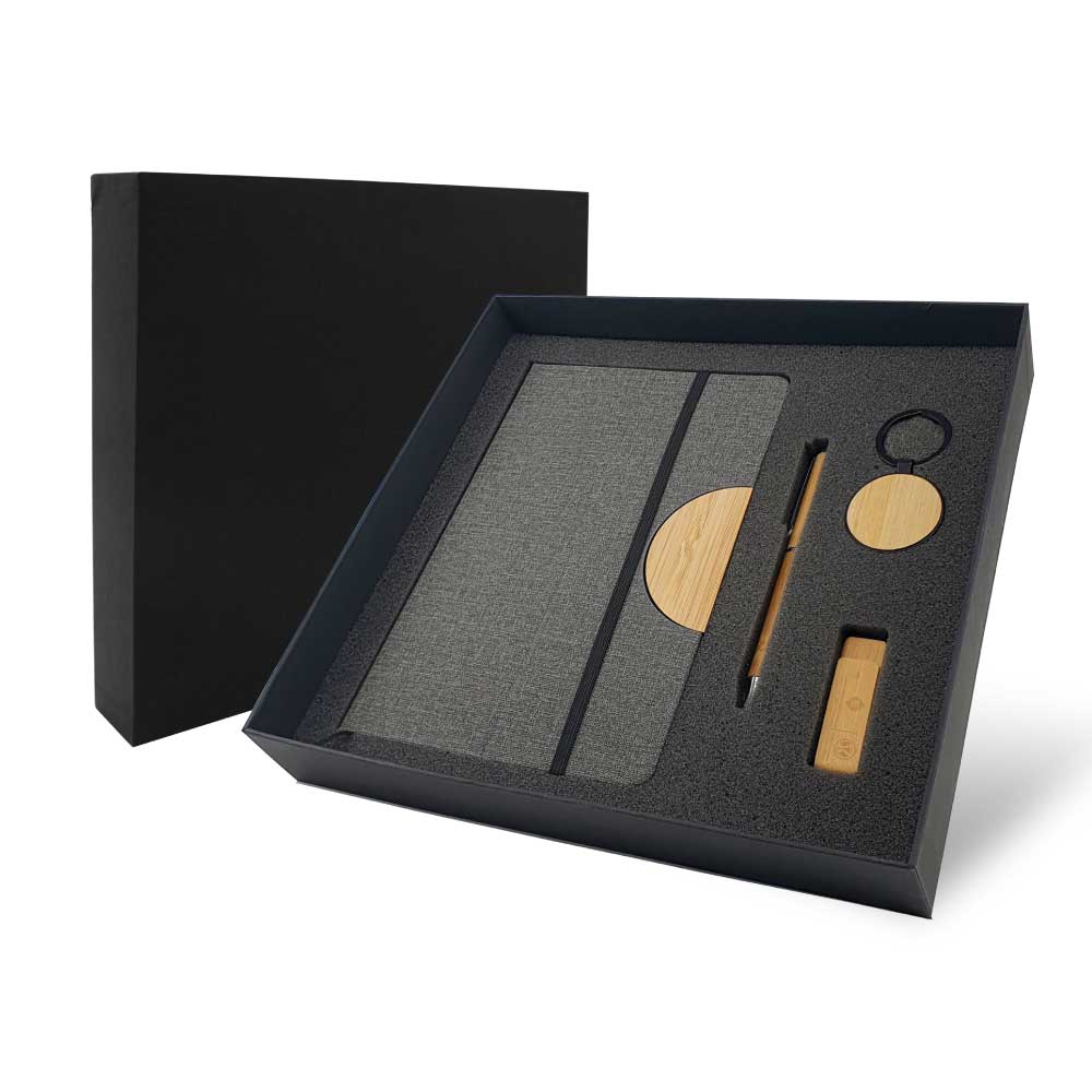 Gift Sets Notebook,USB,Pen,Keychain