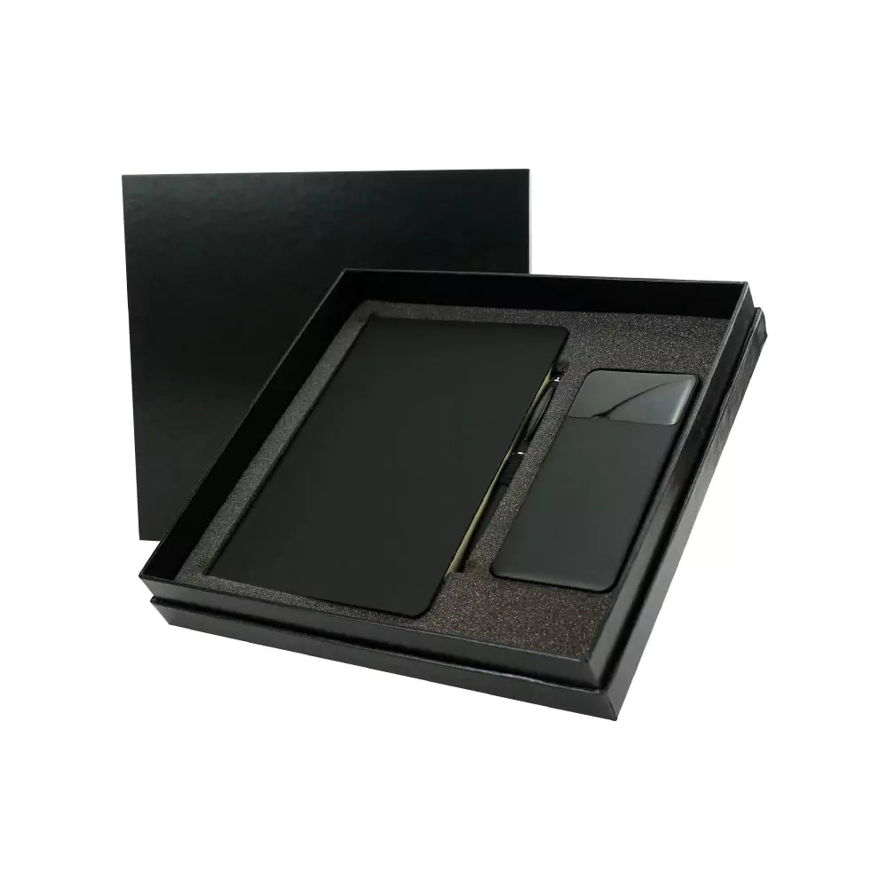 Gift Sets Metal Pen, Notebook, Powerbank