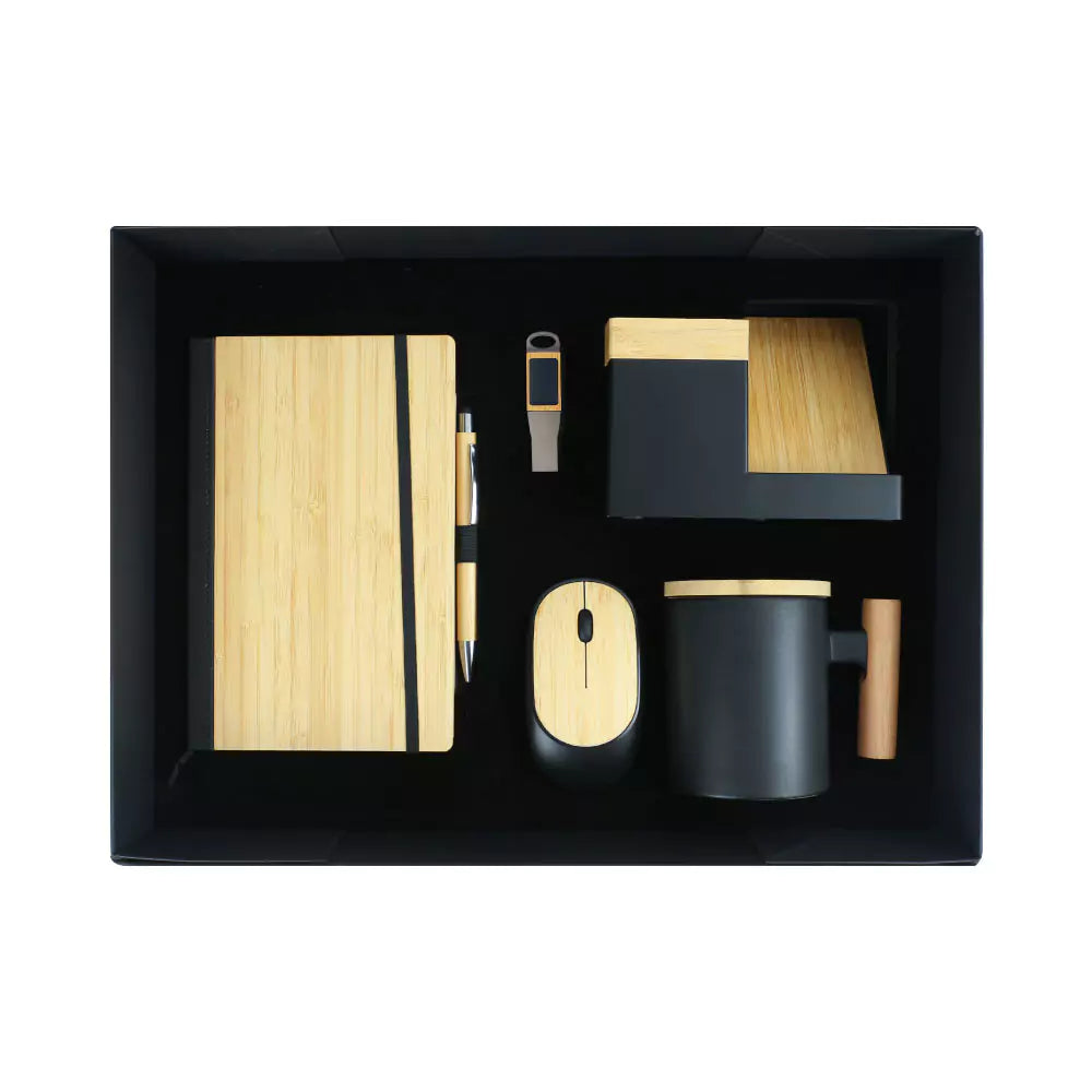 Office Gift Sets Pen,Mouse,USB,Mugs,15W Wireless Charger