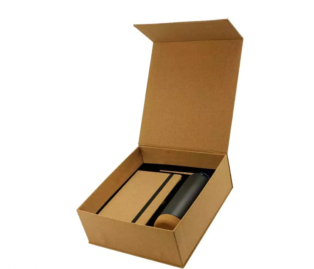 Cork Notebook Ball Pen and Tumbler Gift Sets