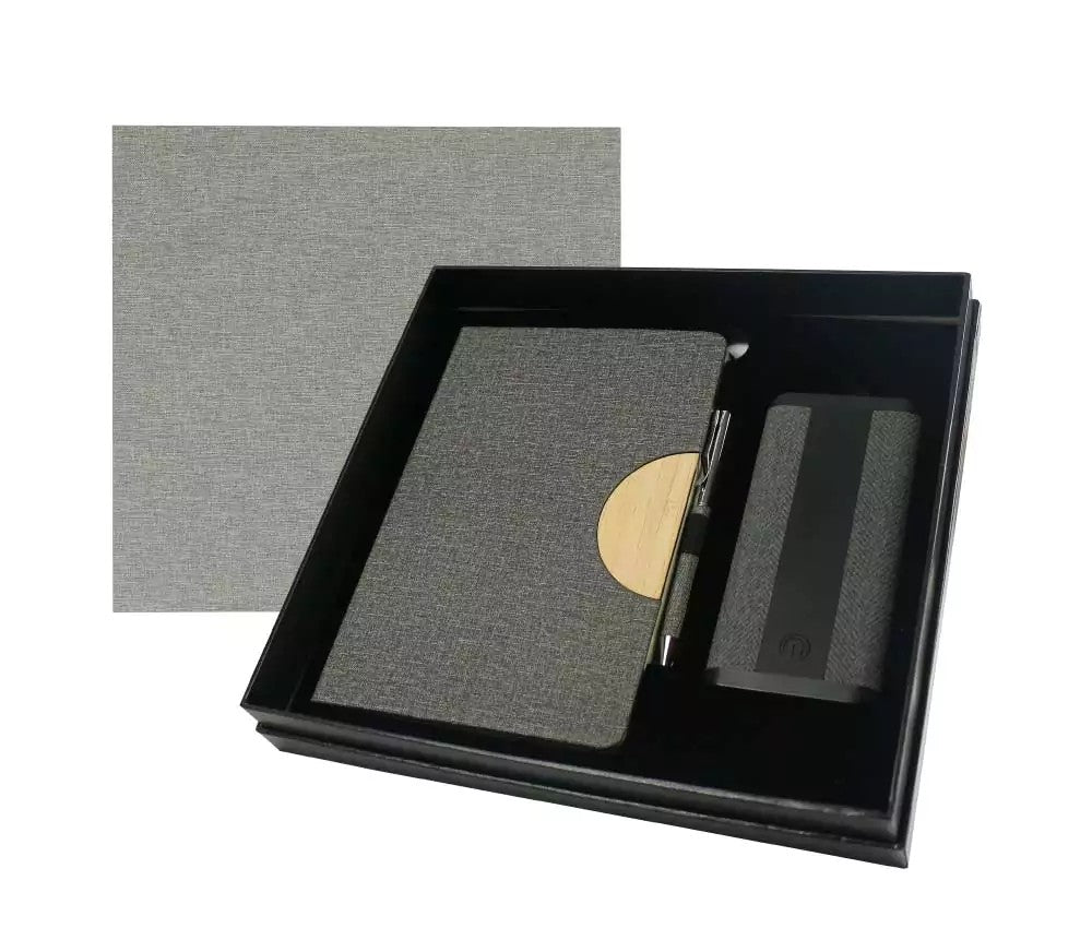 Gift Sets Notebook,Wireless Powerbank,Metal Ball Pens