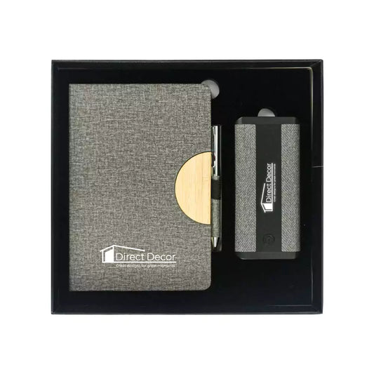 Gift Sets Notebook,Wireless Powerbank,Metal Ball Pens