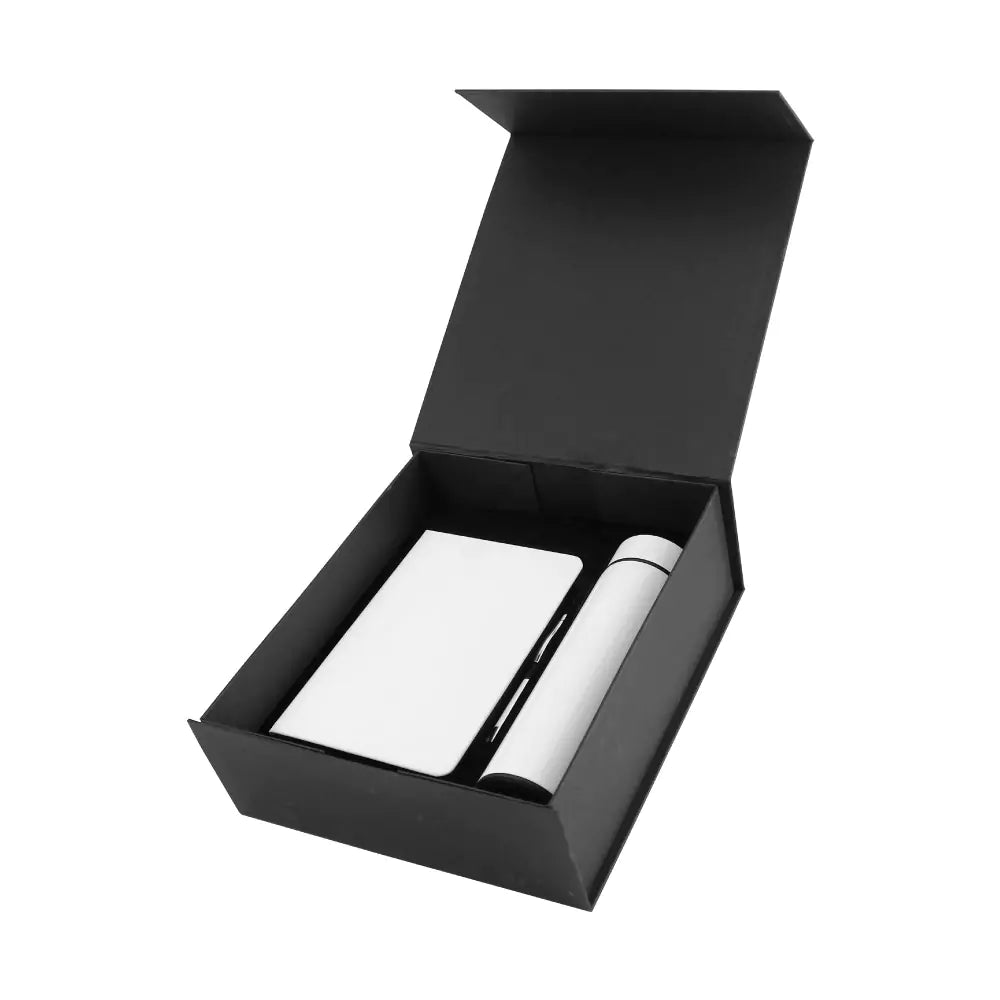 Gift Sets Notebook ,Metal Pen, LED Display Bottles