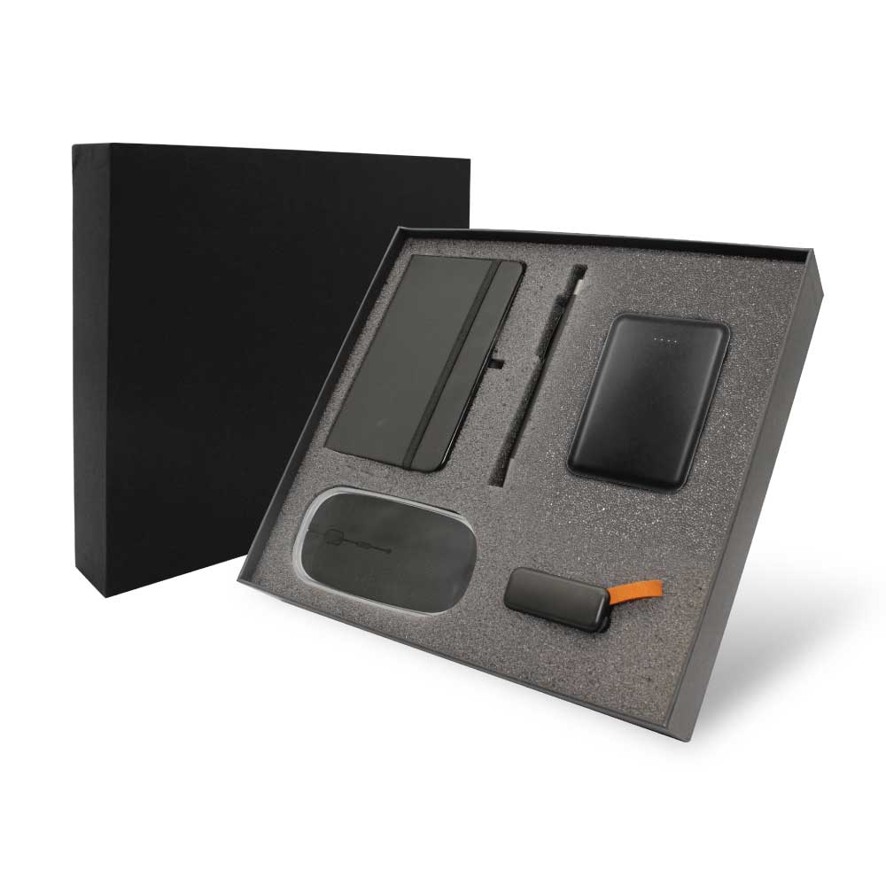 Gift Sets Notebook,Mouse,Powerbank,USB,Pen