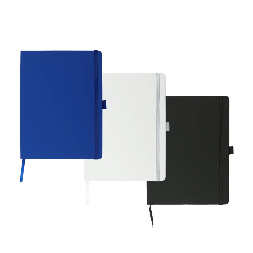 Notebooks B5 Size, Pen Loop, Ribbon Bookmark, Elastic Band