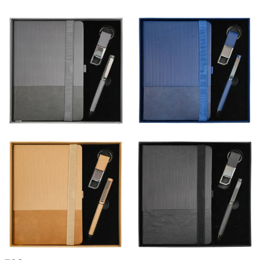 Premium Office Gift Set with Ribbon Handle Box