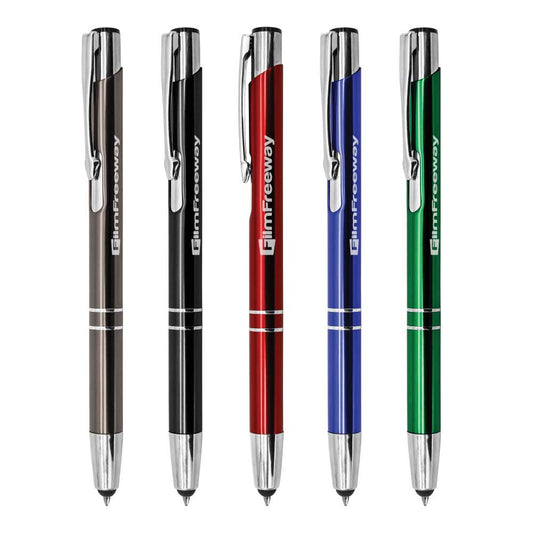 Aluminum Pens with Stylus