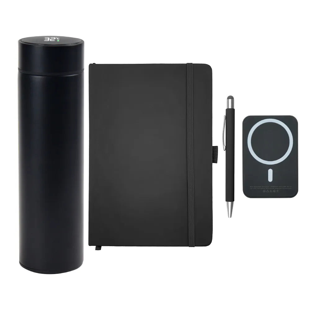 Corporate Office Gift Set in Color Themed Box with Ribbon Handle