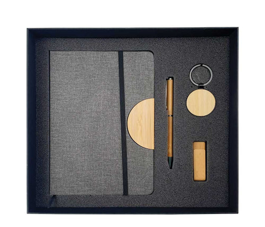 Gift Sets Notebook,USB,Pen,Keychain