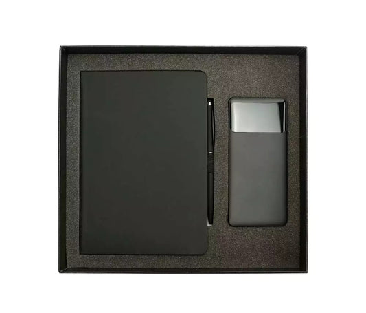 Gift Sets Metal Pen, Notebook, Powerbank