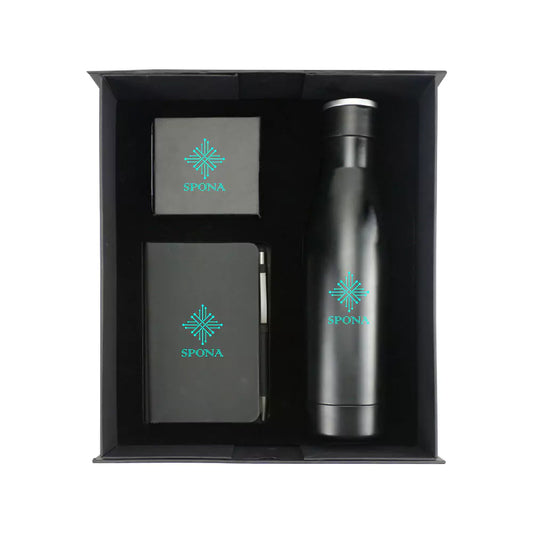 Gift Sets 15W Fast Wireless Charger,Notebook,Pen,Bottles