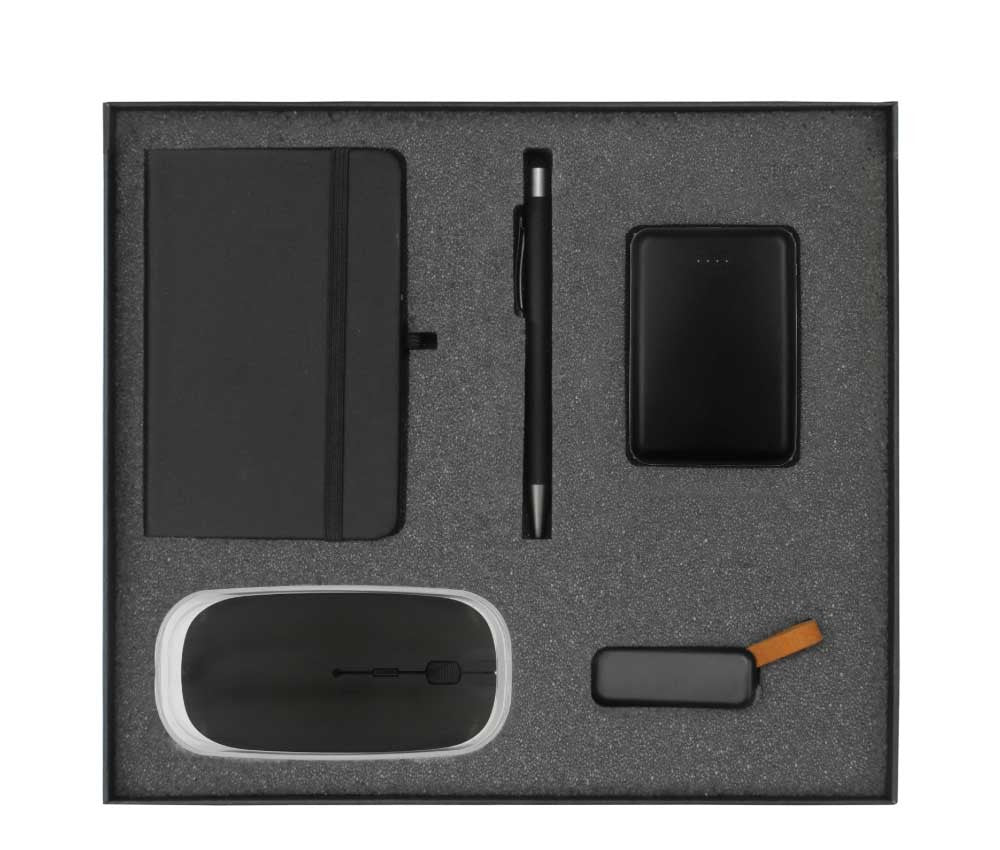 Gift Sets Notebook,Mouse,Powerbank,USB,Pen