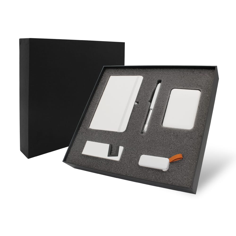 Gift Sets Notebook,Phone Stand,Mini Powerbank,USB,Pen