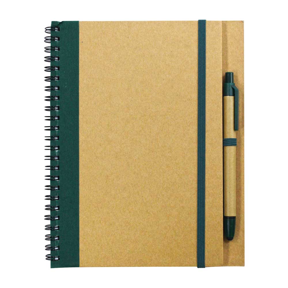 Recycled Notebook with Pen