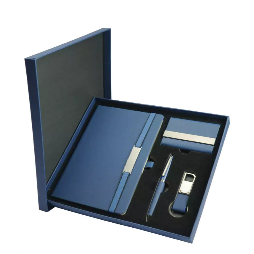 Office Gift Sets with Notebook, Pen, Card Holder, Keychain