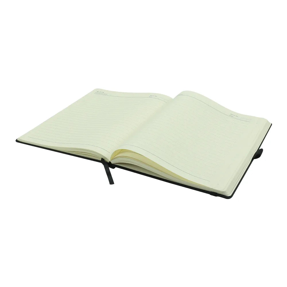 Notebooks B5 Size, Pen Loop, Ribbon Bookmark, Elastic Band