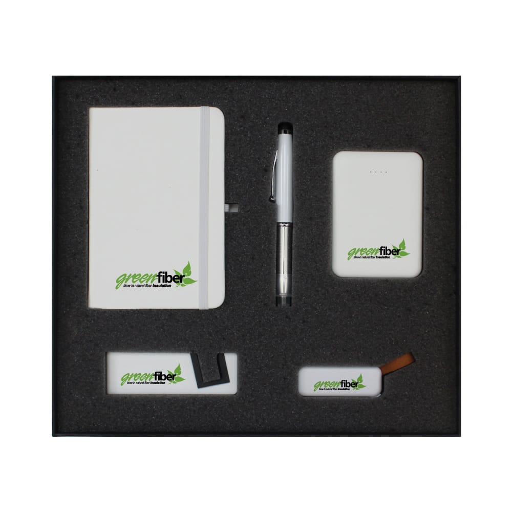 Gift Sets Notebook,Phone Stand,Mini Powerbank,USB,Pen