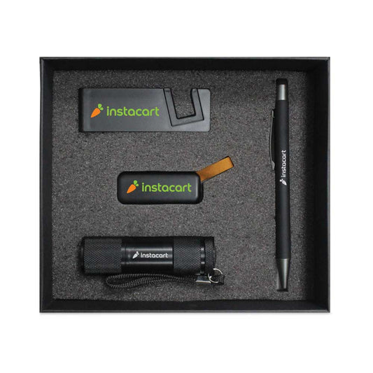 Gift Sets Mobile Holder,Metal Pen,USB,Flashlight